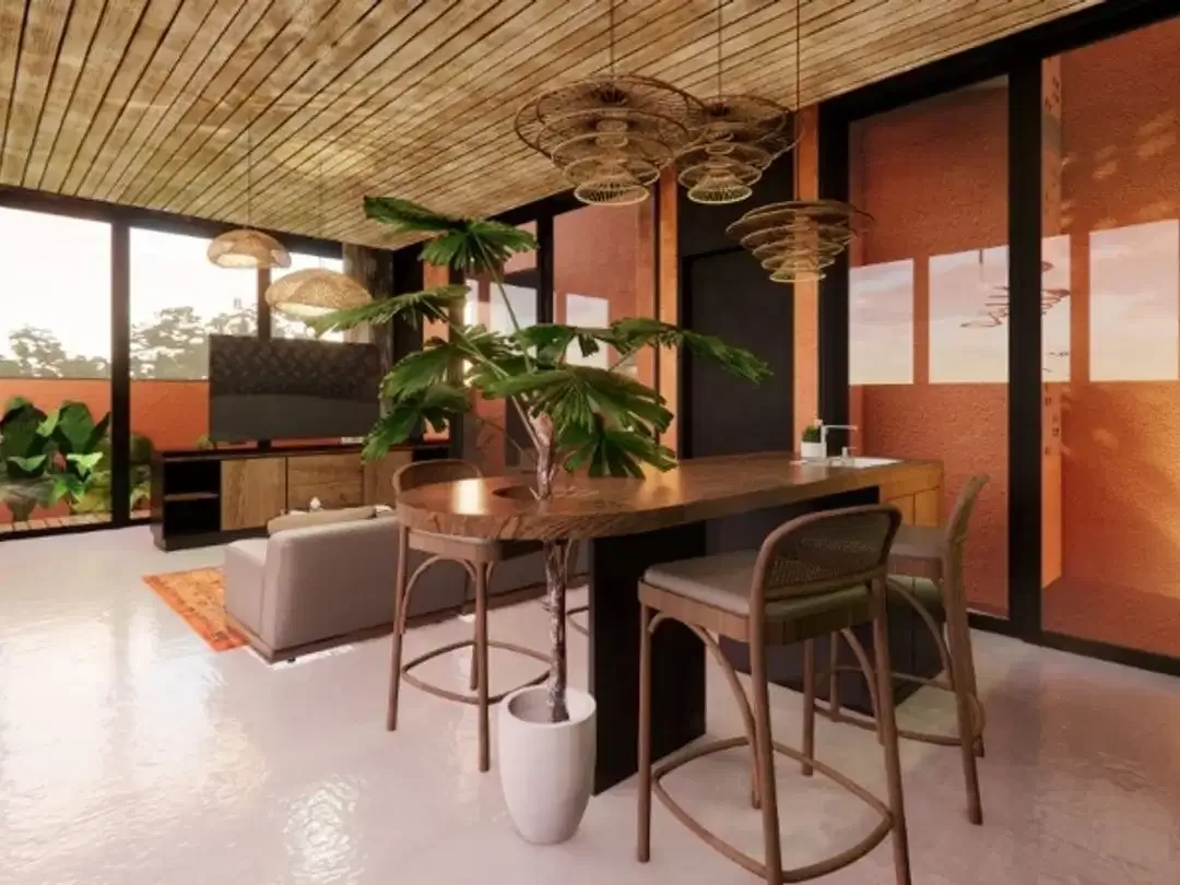 Villa Modern Contemporal Kayu Tulang Canggu Bali - Image 3 of 10