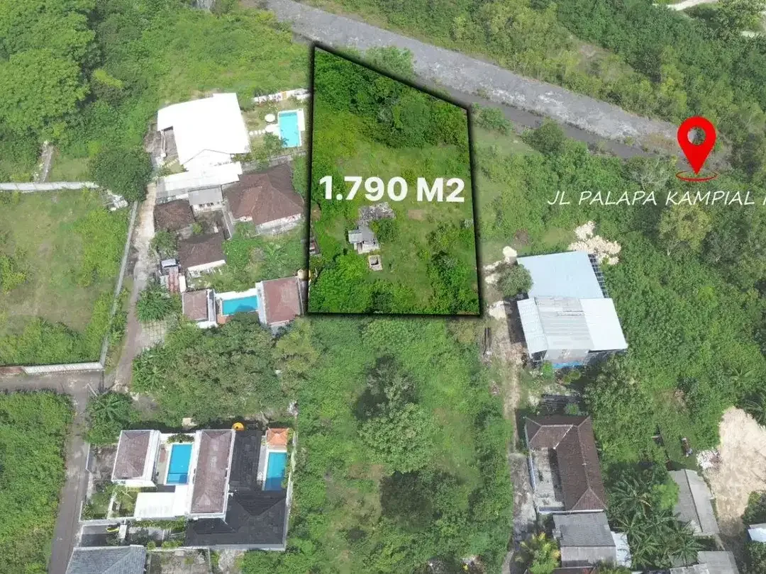 BUC! TANAH OCEAN VIEW NUSA DUA – HANYA 200 JT-AN/ARE! PELUANG INVESTASI LANGKA  ( RBN / SY/ LM ) - Image 2 of 9
