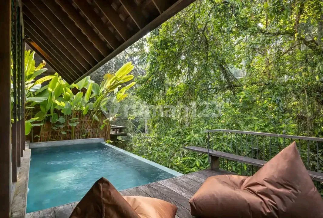 Jual Cepat Private Villa Termurah di Ubud -View Sawah & Sungai - Image 3 of 4