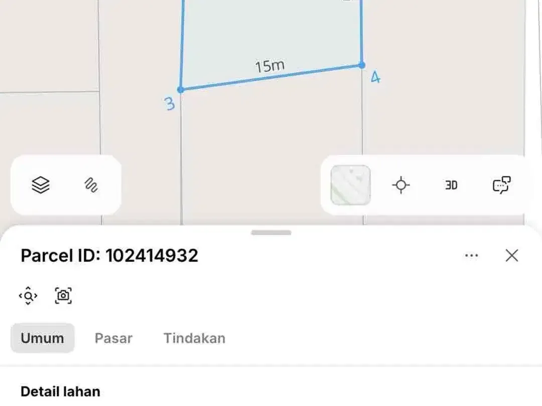 Tanah Ocean View MURAH Jl Melang Kaja Ungasan - Image 4 of 10