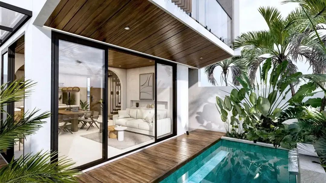 Leasehold 2 Bed Modern Villa in Kerobokan - Image 3 of 10