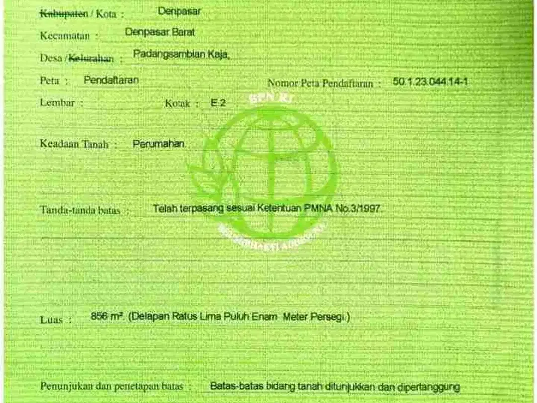 TANAH COCOK UNTUK GUDANG DAN USAHA
DI JUAL TANAH POSISI JALAN UTAMA PENAMPARAN GATSU BARAT DENPASAR - Image 7 of 7