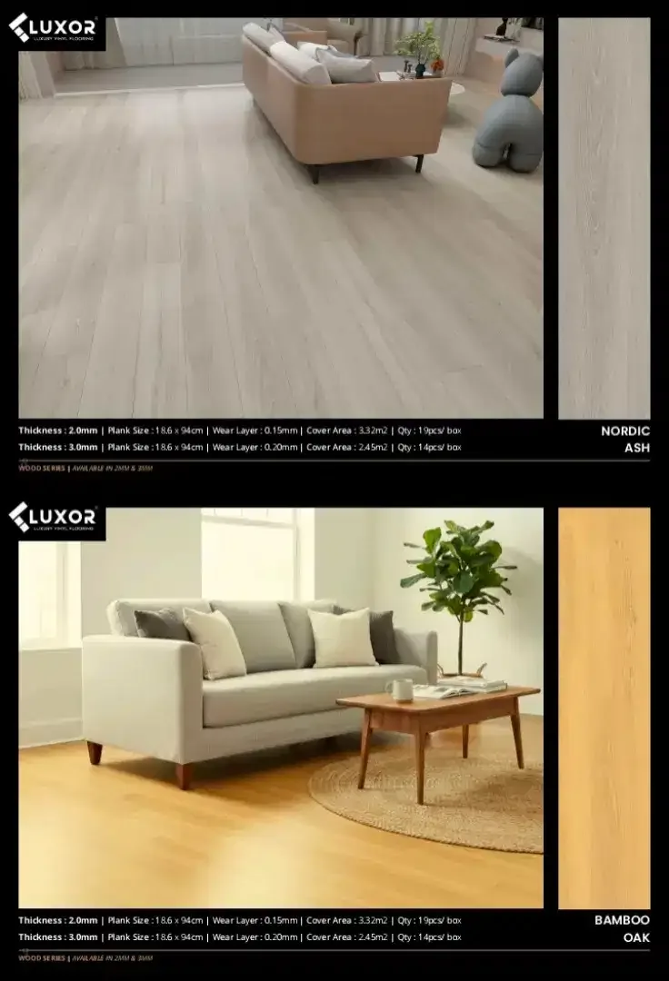Vinyl lantai luxur 3mm - Image 7 of 10