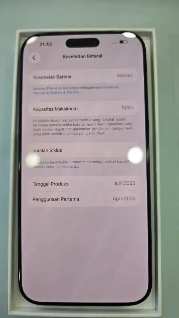HP IPHONE 16 PRO MAX 256GB BLACK MASIH GARANSI RESMI - Image 5 of 5