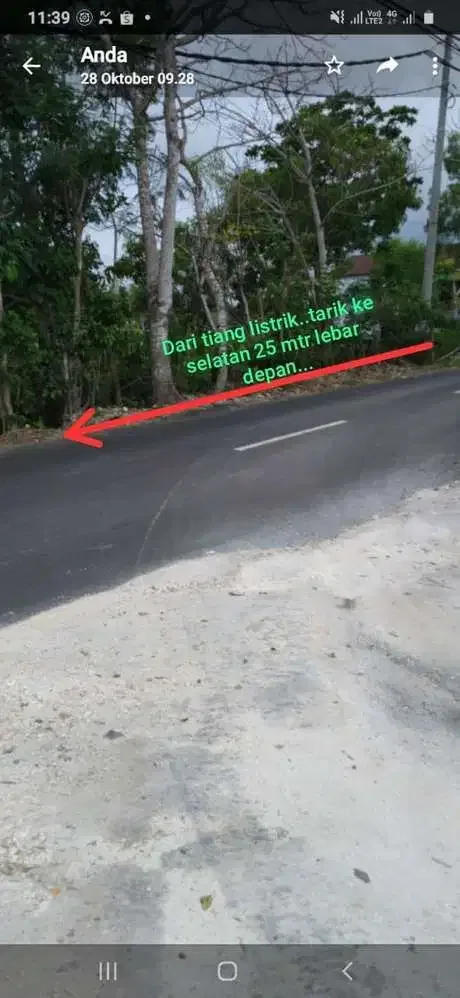 TANAH MURAH MERIAH JALAN UTAMA PANTAI MELASTI - Image 4 of 6