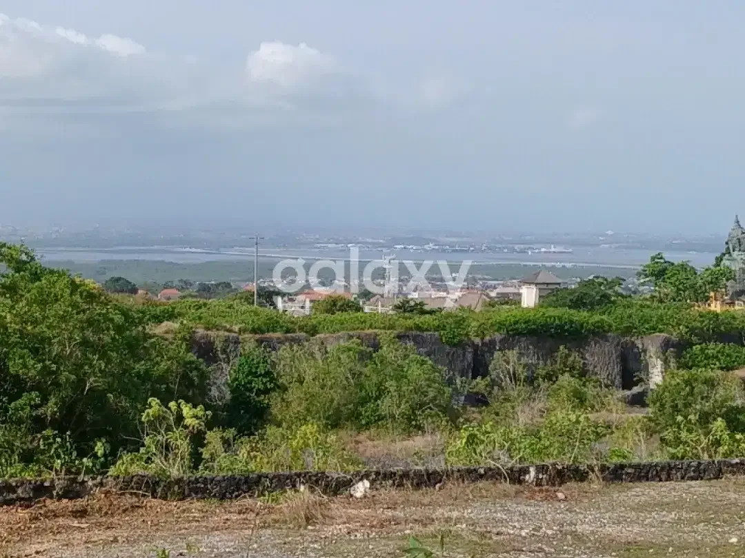 DIJUAL Dan DISEWAKAN TANAH VIEW LAUT Dan GWK, UNGASAN BADUNG, BALI - Image 6 of 7