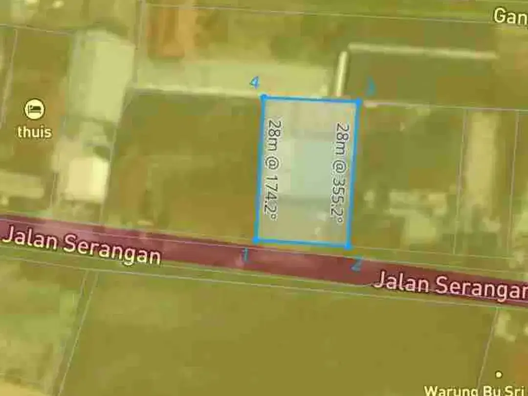 Lahan Komersial Dekat Canggu Akses Aspal 10 Meter - Image 2 of 9