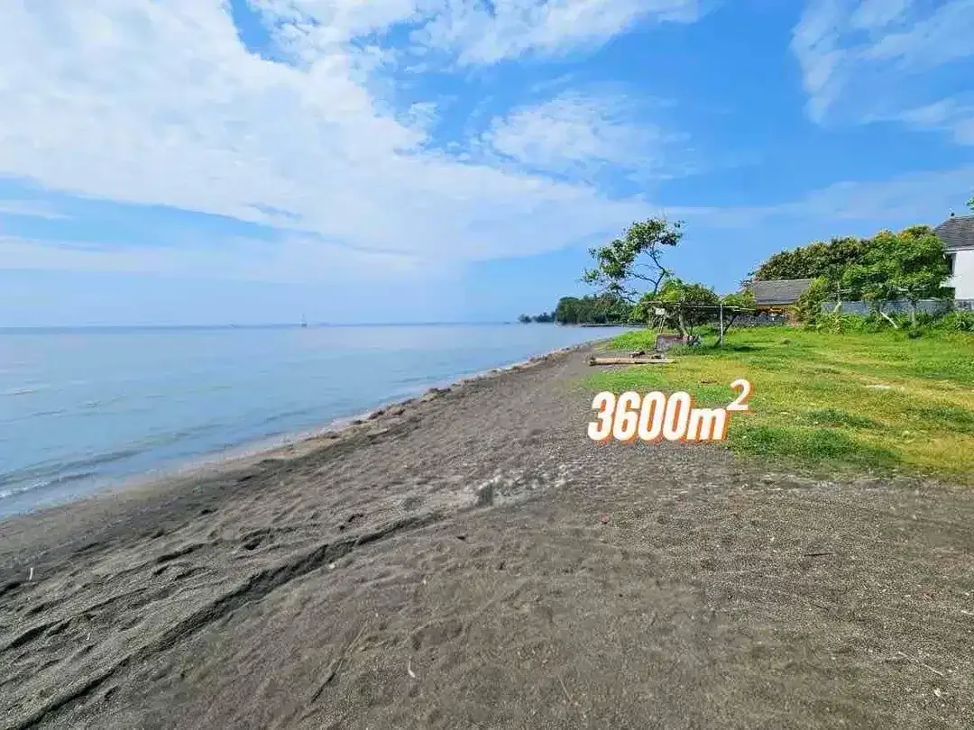 FOR SALE LAND 36 M2 BEACHFRONT LOVINA, BALI - Image 2 of 9