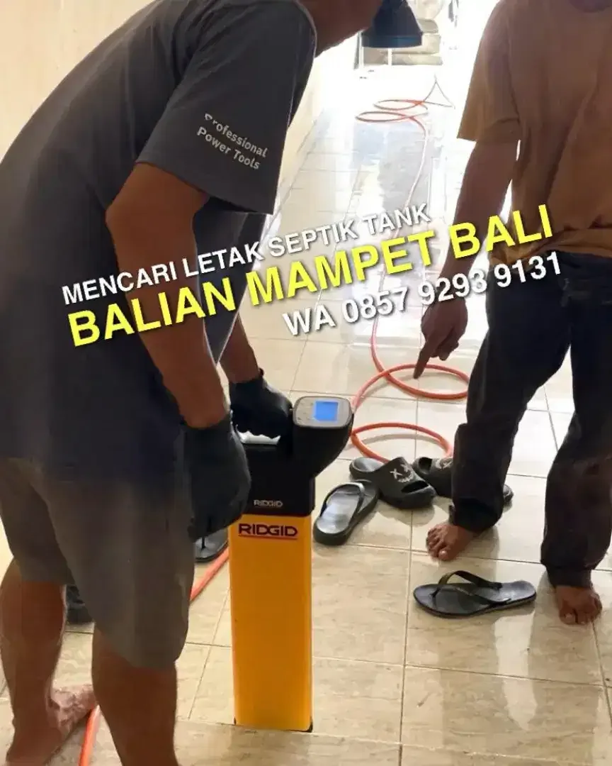 AHLI MAMPET, SEDOT SEPTIC TANK, PRESSURE CLEANING, DETEKSI BOCOR BALI - Image 1 of 10
