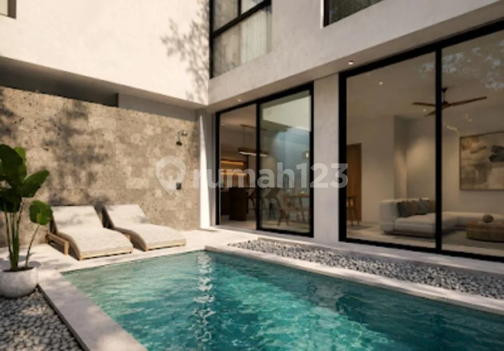Leasehold, Rooftop Villa 2 Bedrooms With Rice Fields View, 900 Meter To Cemagi Beach - Image 4 of 4