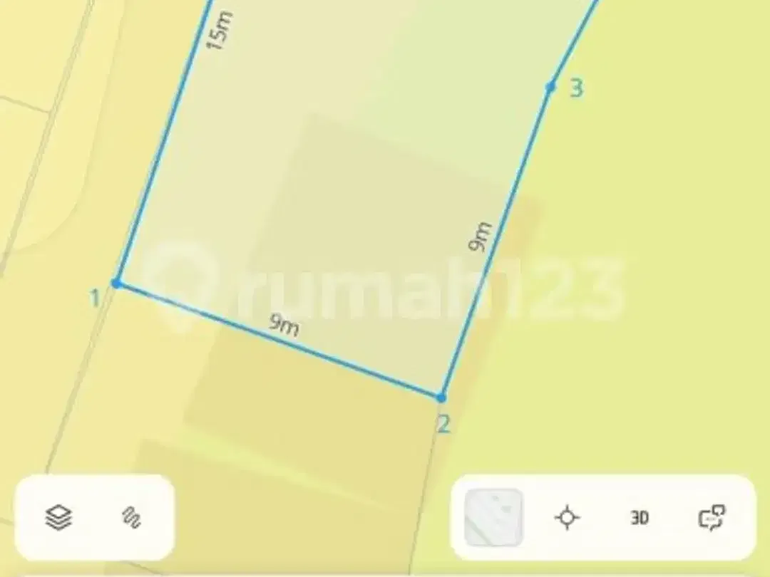 For Sale Small Plot Of Land Very Rare Location Kerobokan - Image 9 of 10