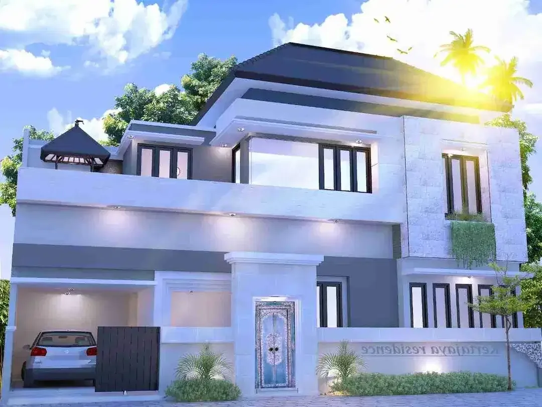 RUMAH SEMI VILLA MODERN BALINESE DI JALAN UTAMA SEDAP MALAM - SANUR - Image 2 of 9