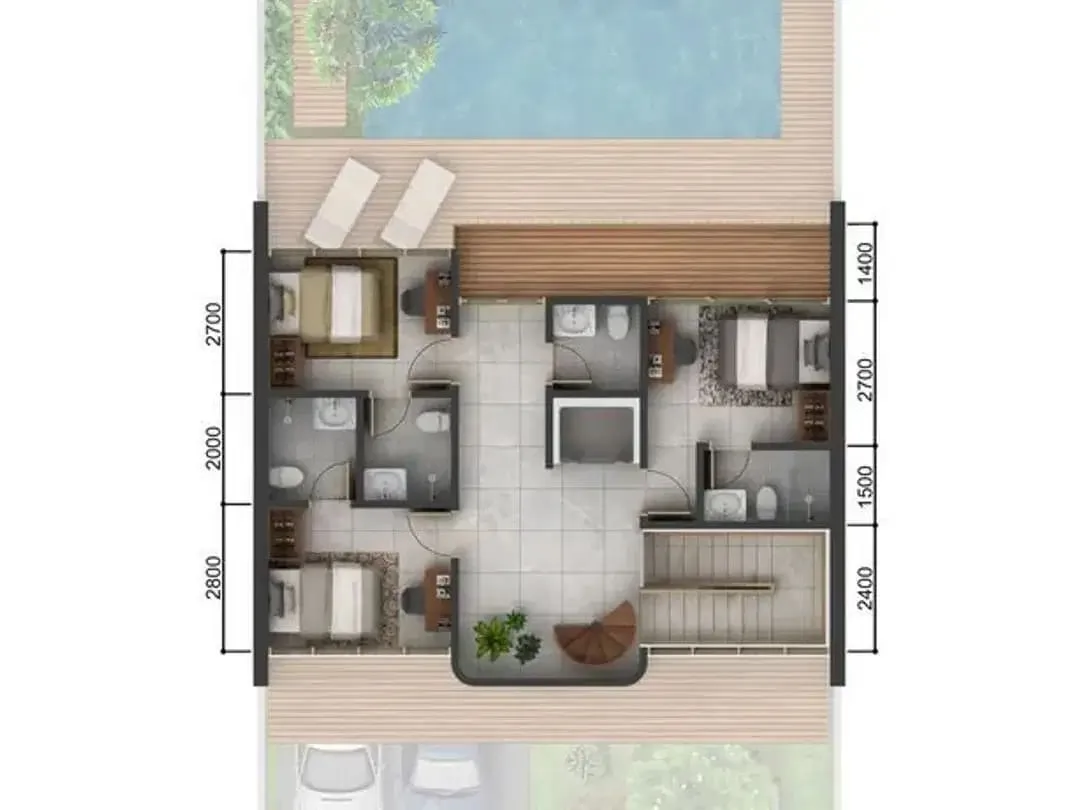 Elegant 4Br Luxury Villa With Private Pool For Sale In Bukit - Image 5 of 7
