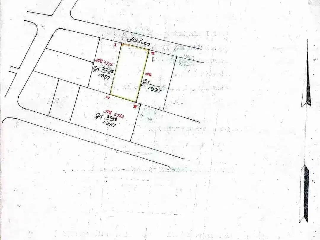 Tanah Komersial Tengku Umar Barat 595 m² Akses 7 Meter - Image 2 of 7
