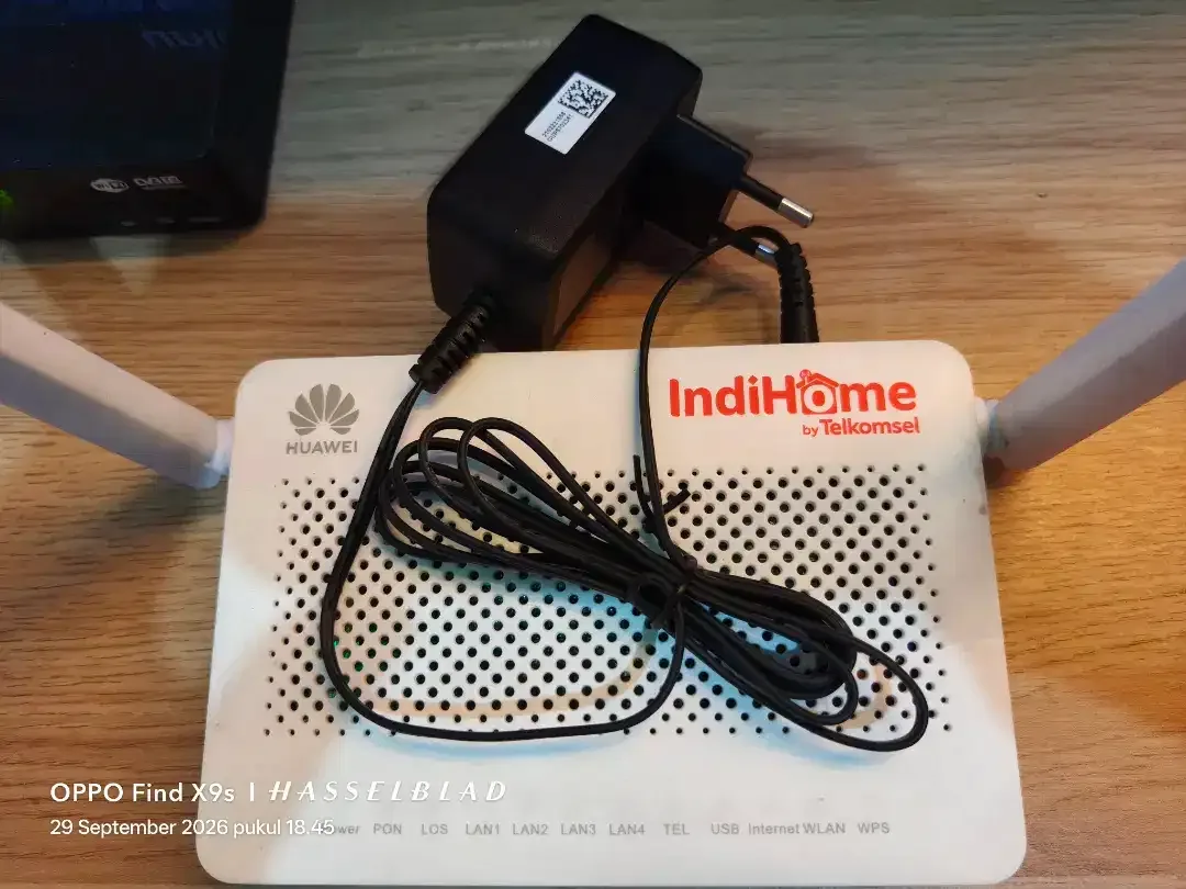 Router modem Indihome copotan 1 bln pakai normal no minus - Image 2 of 5