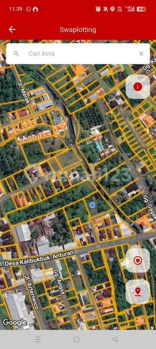 For Sale 10 Are Land Just 4 Minute To The Central And Beach In Lovina Bali - Image 2 of 4