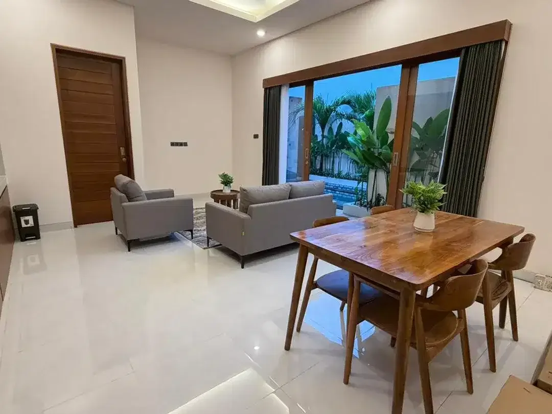 project villa kemenuh ubud jalan besar dan lingkungan villa - Image 1 of 10