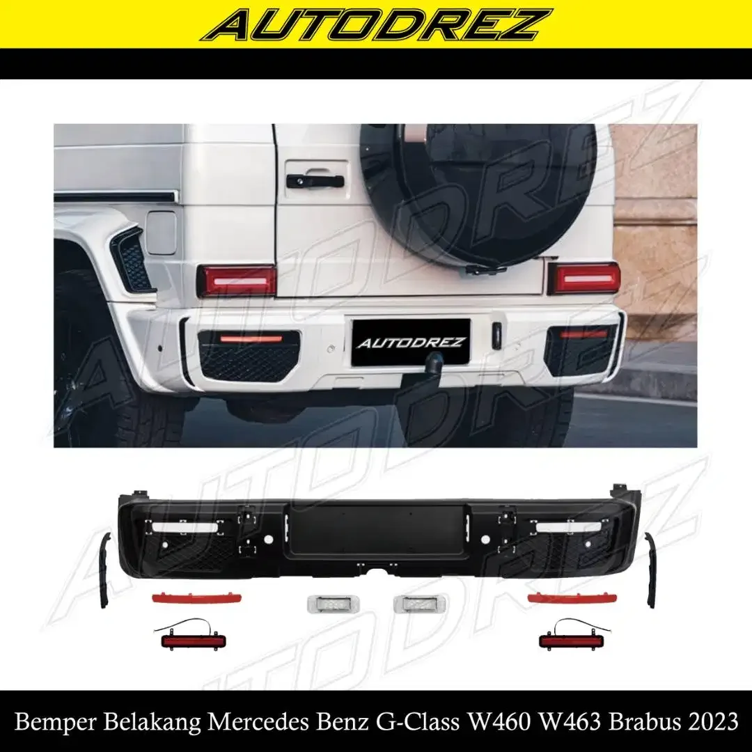 Bodykit Bemper Mercy Mercedes Jip G-Class W460 W463 AMG Brabus (C) - Image 6 of 6