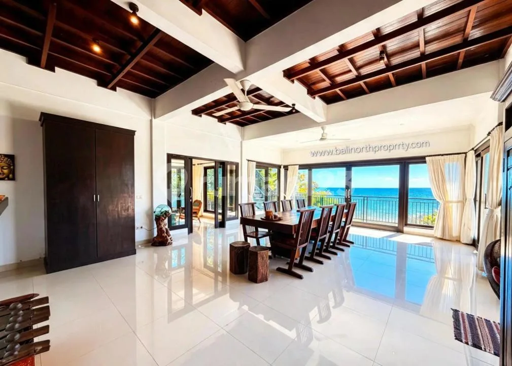 Luxury Ocean & Forest View Villa For Sale In Lovina North Bali - Image 4 of 4