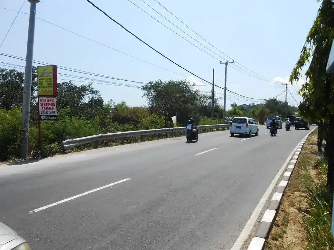 Tanah 10,5 Are di Jalan Utama By Pass Ngurah Rai, Sanur - Image 2 of 10
