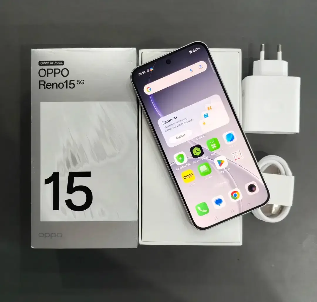 Jual Hp Ex Demo Oppo Reno 15 5G 8/256 - Image 1 of 2