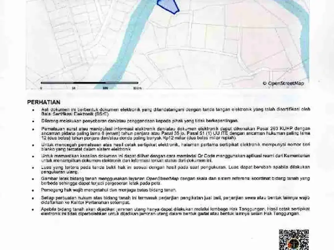 Lahan premium padang galak los Sungai SHM ready zona Pariwisata atau Pink lingkungan asri sangat bagus untuk Komplek villa komersil - Image 5 of 10