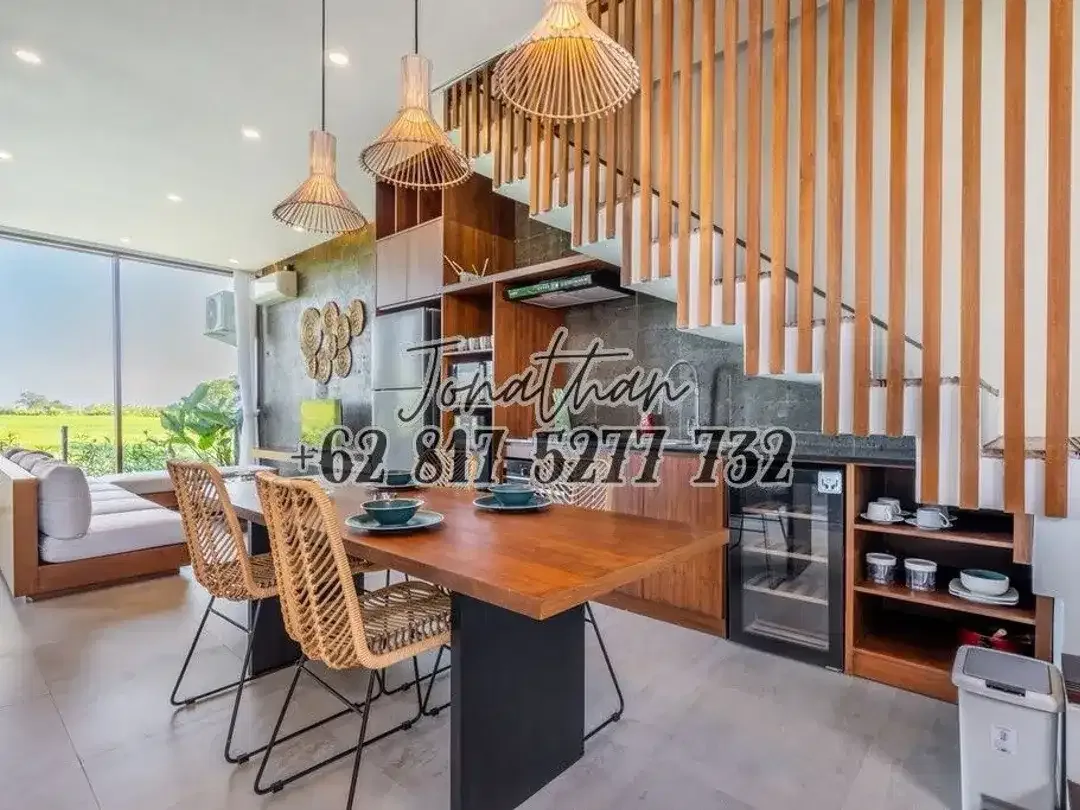 BRAND NEW VILLA 2BR VIEW SAWAH DAN SUNGAI DI KEDUNGU TABANAN - VSANG - Image 7 of 10