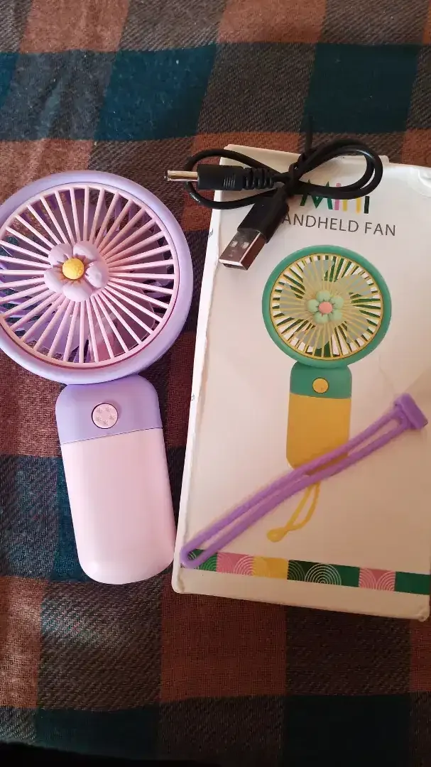 30rb Dijual Murah Kipas Angin Mini Fan Genggam Cute Portable (BARU) - Image 9 of 10