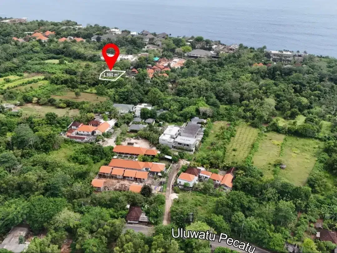 Tanah Strategis Dekat Tebing Pantai di Uluwatu Bali - Image 8 of 10