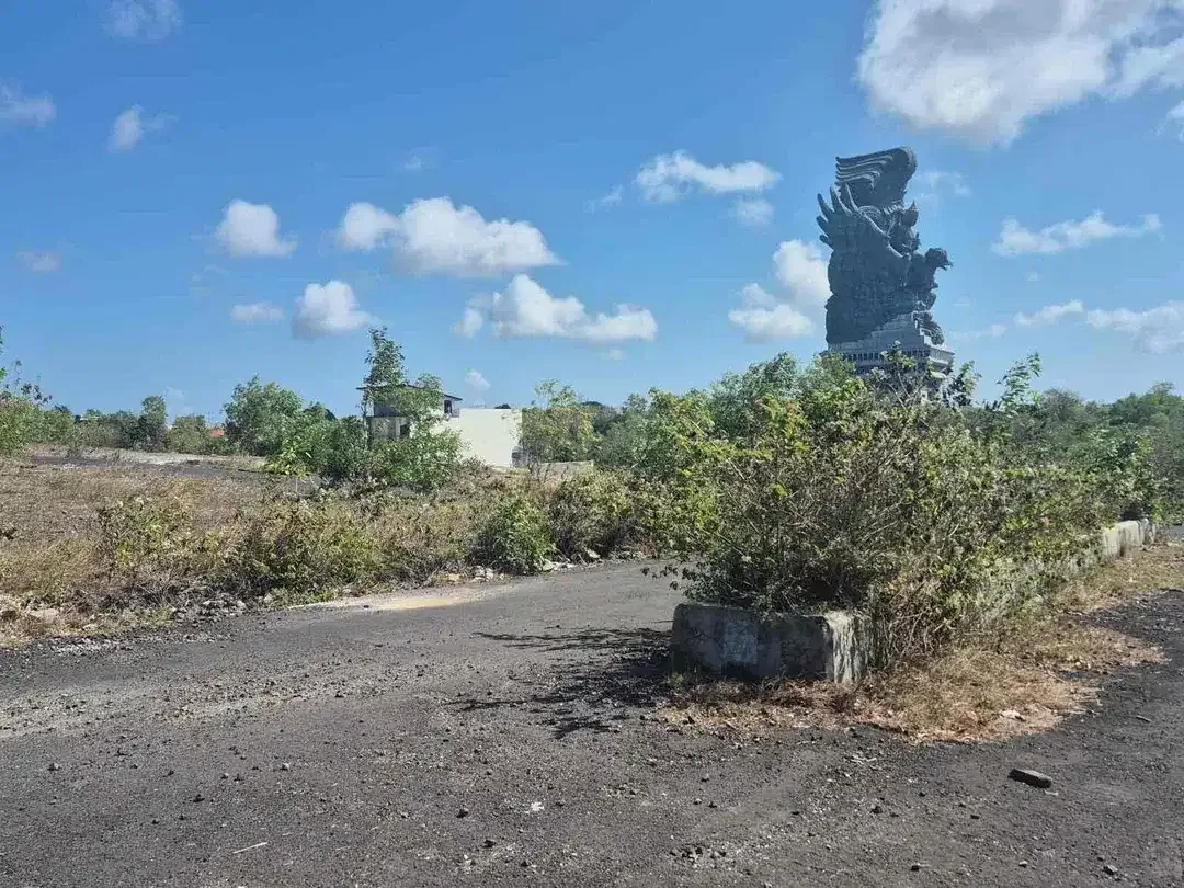Lahan kosong harga di bawah pasaran lokasi Ungasan dengan View patung GWK - Image 1 of 7