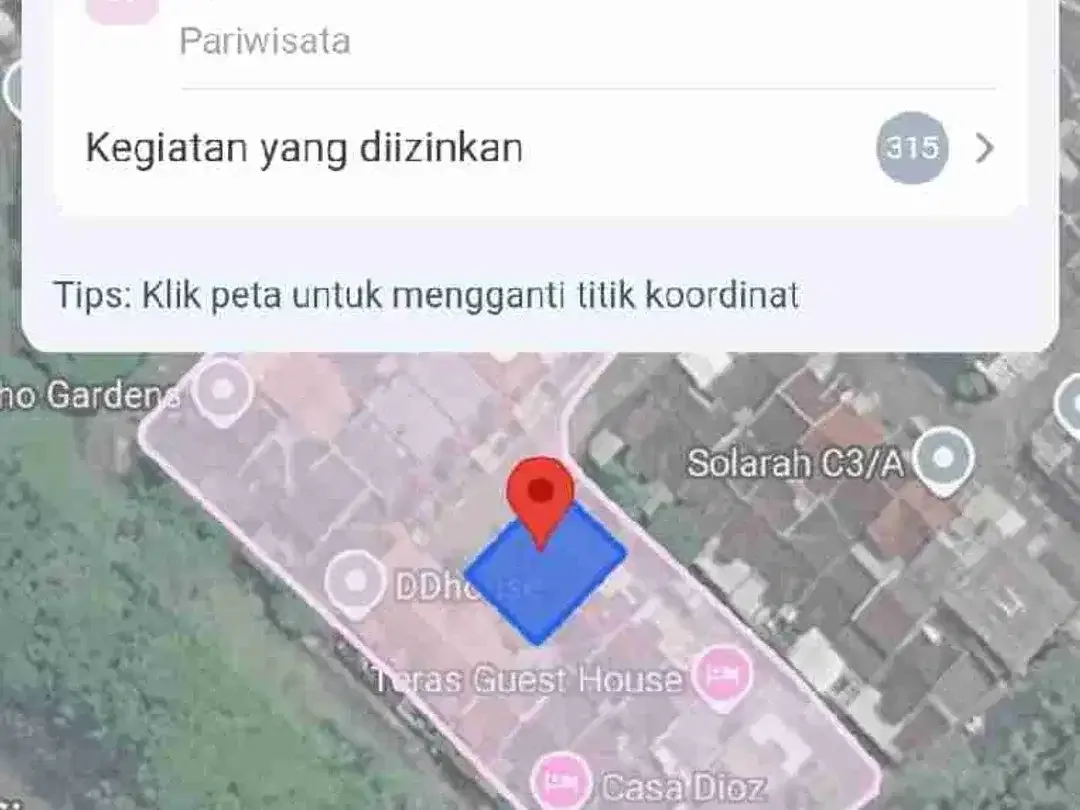 Jual Tanah luas 150m/1.5are di Pecatu Jl Arjuna area investasi untuk hunian atau komersial - Image 8 of 9