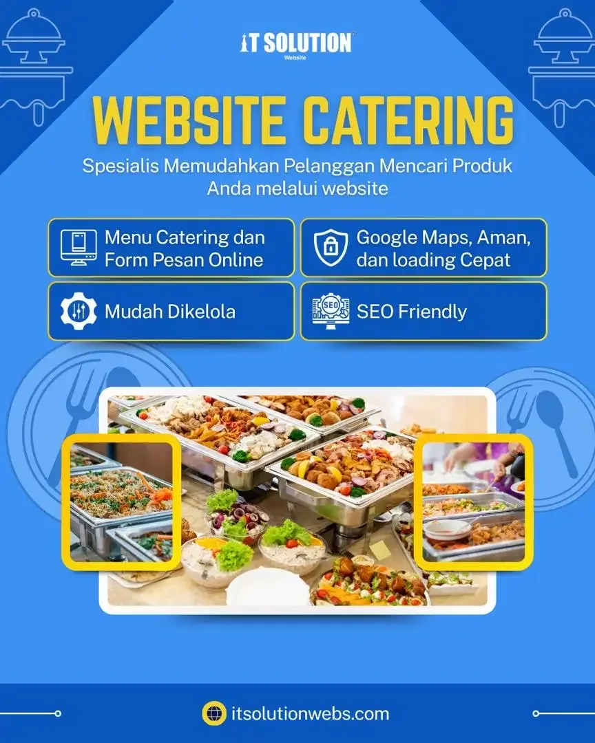 Pembuatan Website Catering Profesional - Image 1 of 1