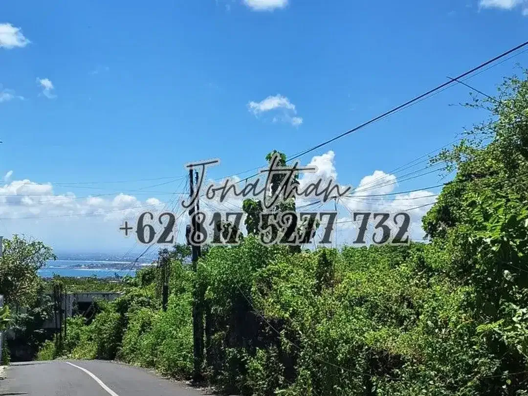 DIJUAL TANAH OCEAN VIEW DI JL BYPASS NGURAH RAI UNGASAN - Lskhe - Image 1 of 10