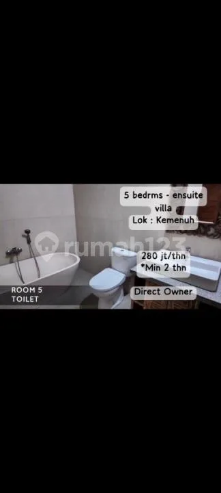 Vila Besar 5Kmr Siap Huni Harga Murah Kemenuh Ubud Area - Image 2 of 4