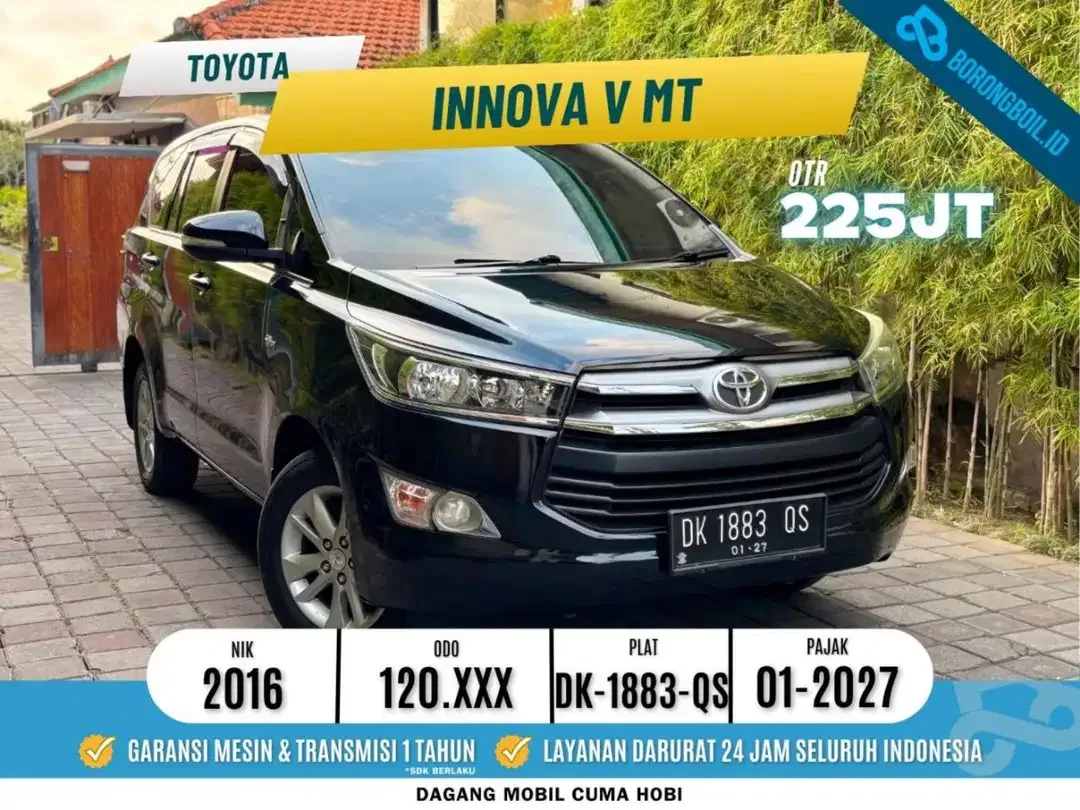 TERMURAH || TOYOTA INNOVA  2.0 V MT 2016 - Image 1 of 10