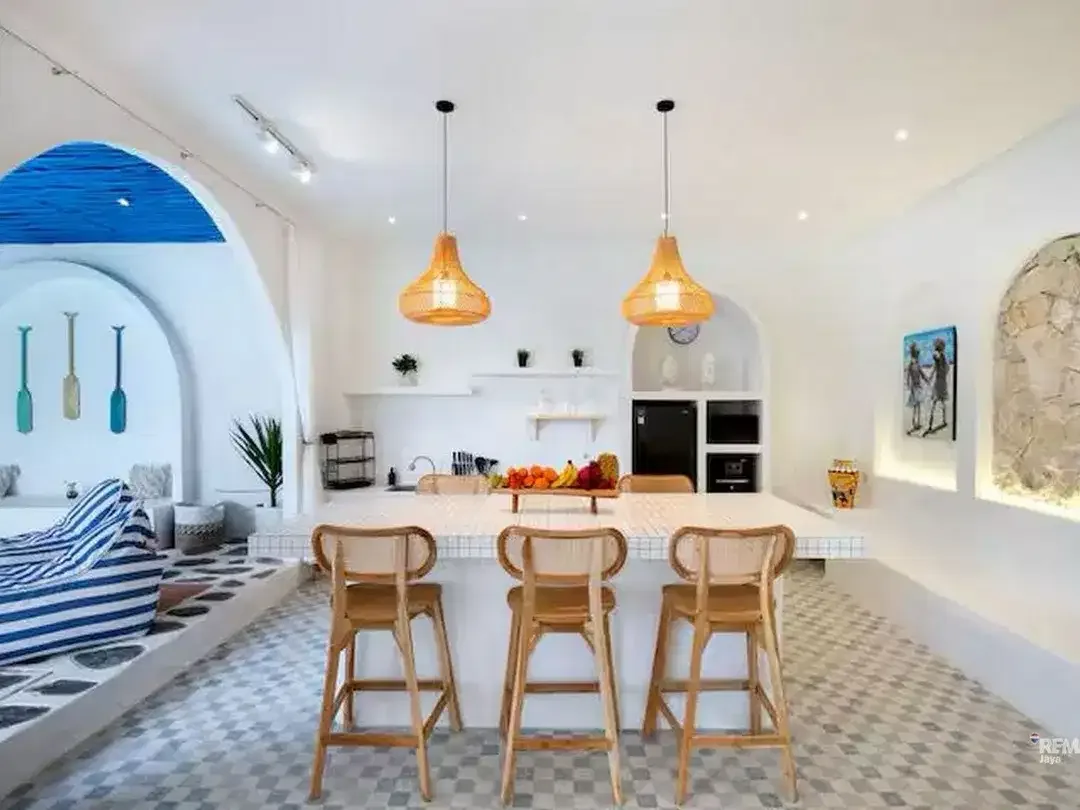 Villa Modern Santorini Dijual/ disewakan, area Ungasan. - Image 7 of 10