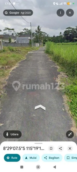 Tanah View Sawah Jl Mobil Harga Murah Siap Bangun - Image 2 of 4