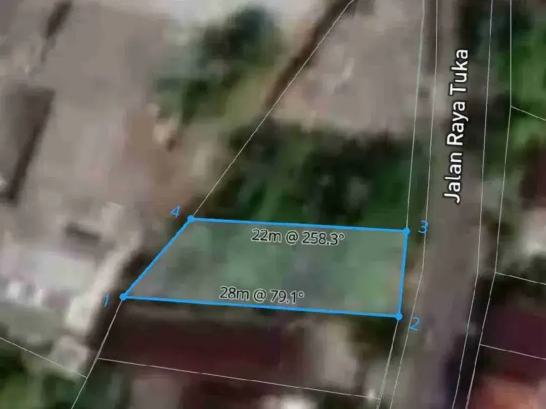 TANAH PREMIUM JALAN UTAMA BABAKAN - TUKA CANGGU COCOK UNTUK SEGALA MACAM USAHA - Image 1 of 4