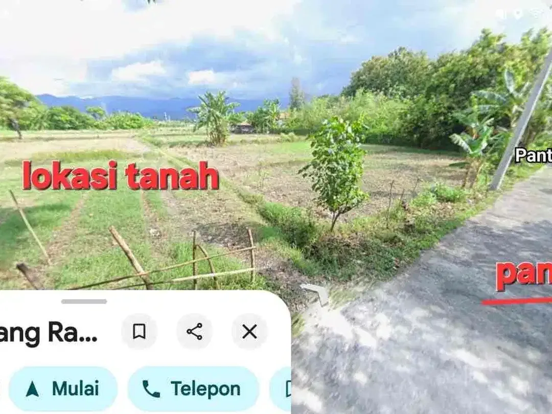 JUAL TANAH LOSS PANTAI,
HARGA TERMURAH
lokasi di tepi PANTAI
SANG RAMA
Kalisada Seririt
Buleleng - Image 9 of 10