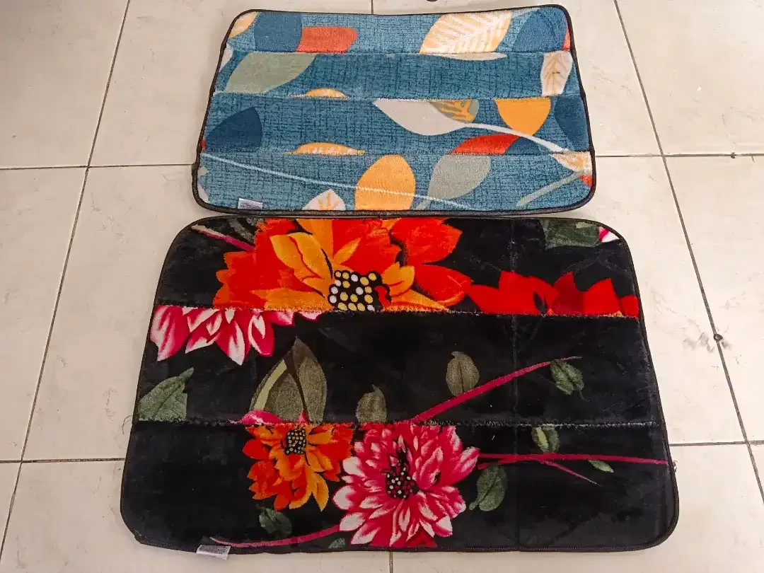 30rb BARU-Keset Kaki Kamar Mandi Busa Empuk Anti Slip uk.59x42cm - Image 3 of 10