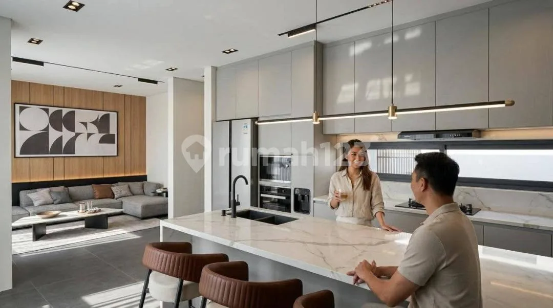 Rumah Baru Semi Villa di Pusat Renon Denpasar - Image 3 of 4