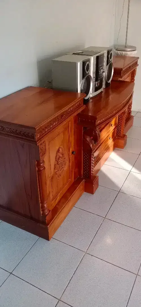 Lemari kayu jati atau meja tv - Image 2 of 6