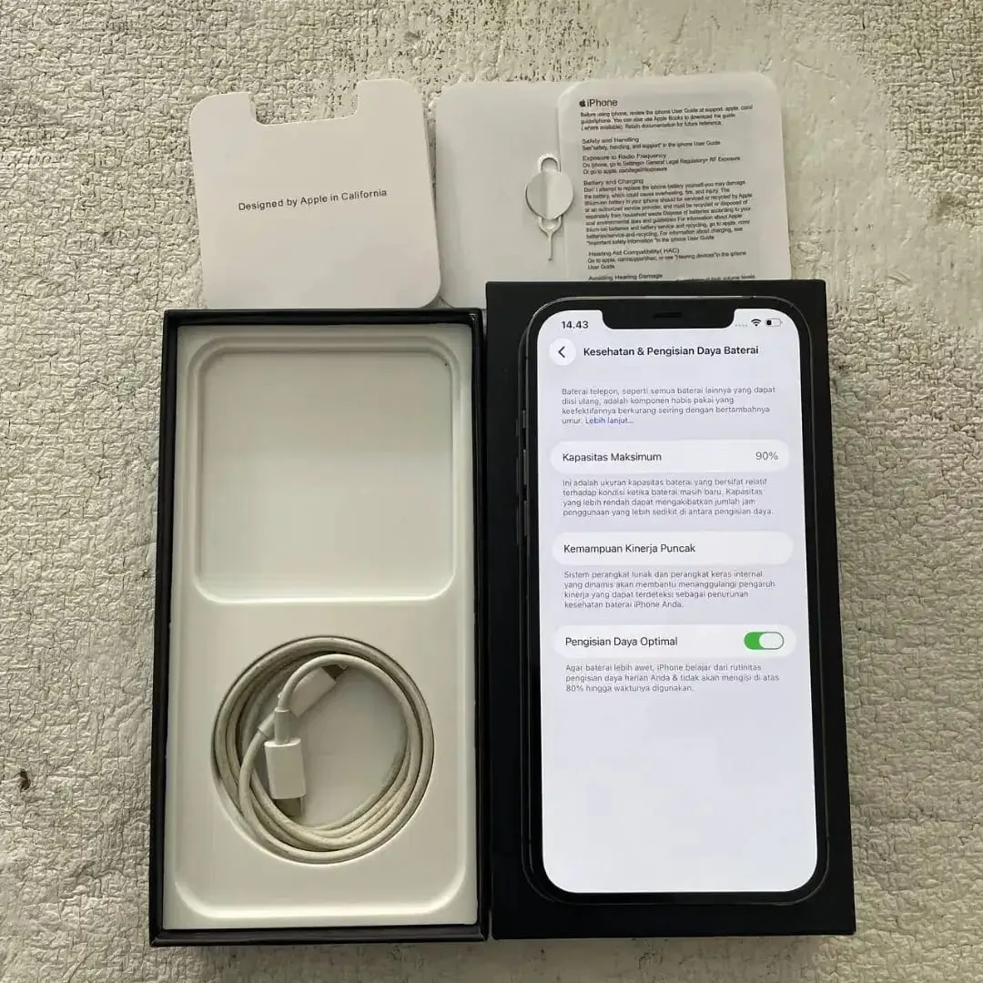 iPhone 12 Pro Max Cukai Warna Graphite 256GB - Image 2 of 5