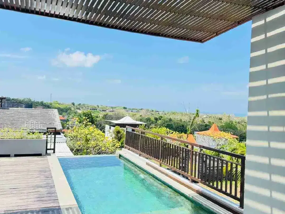 dijual villa ocean view kawasan Melasti beach Ungasan - Image 1 of 10