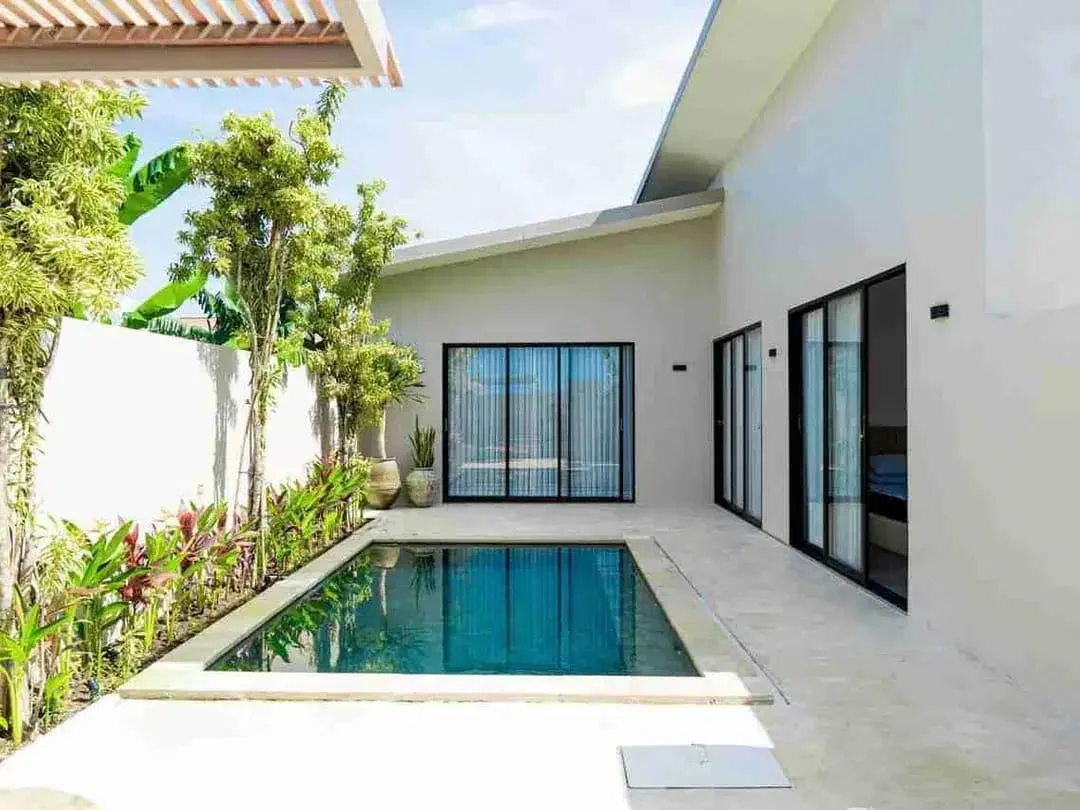 L E A S E H O L D. Tropical Modern 2 Bedroom Spacious Villa in Padonan Canggu - Image 1 of 10
