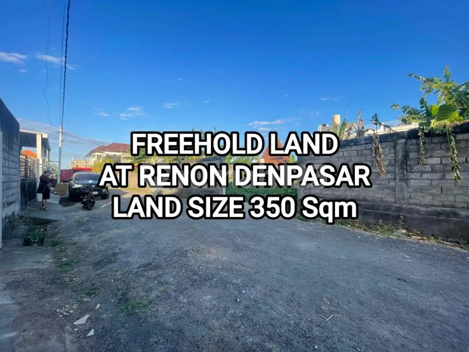 Tanah Siap Bangun di Pusat Kota Renon Denpasar Selatan Bali - Image 1 of 4