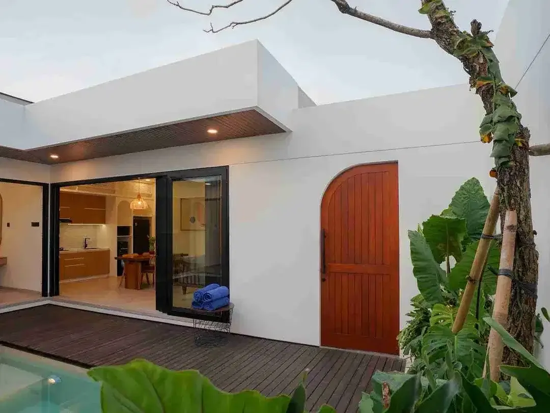 DIJUAL VILLA KOMPLEKS DESAIN TROPIS MEDITERANIA MODERN DI JIMBARAN SHM COCOK UTK INVESTASI - Image 4 of 10