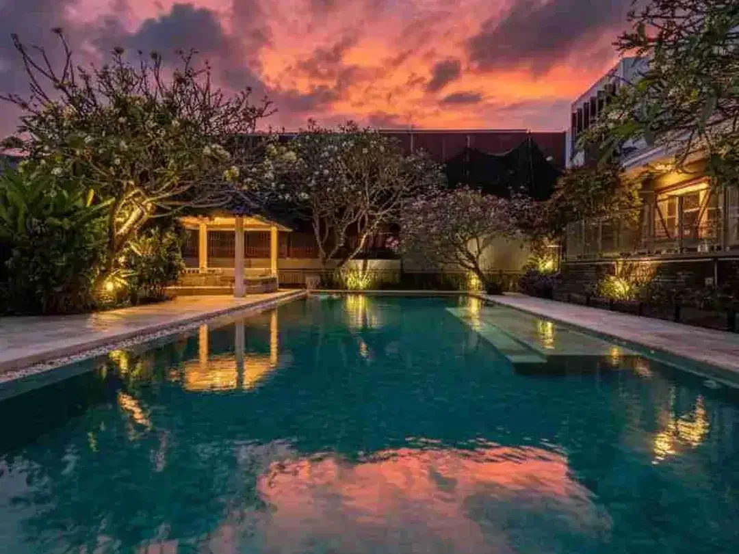 Di jual villa luxury bagus di semat brawa Canggu dengan view sawah sungai dan gunung sangat cocok untuk komersil - Image 5 of 10