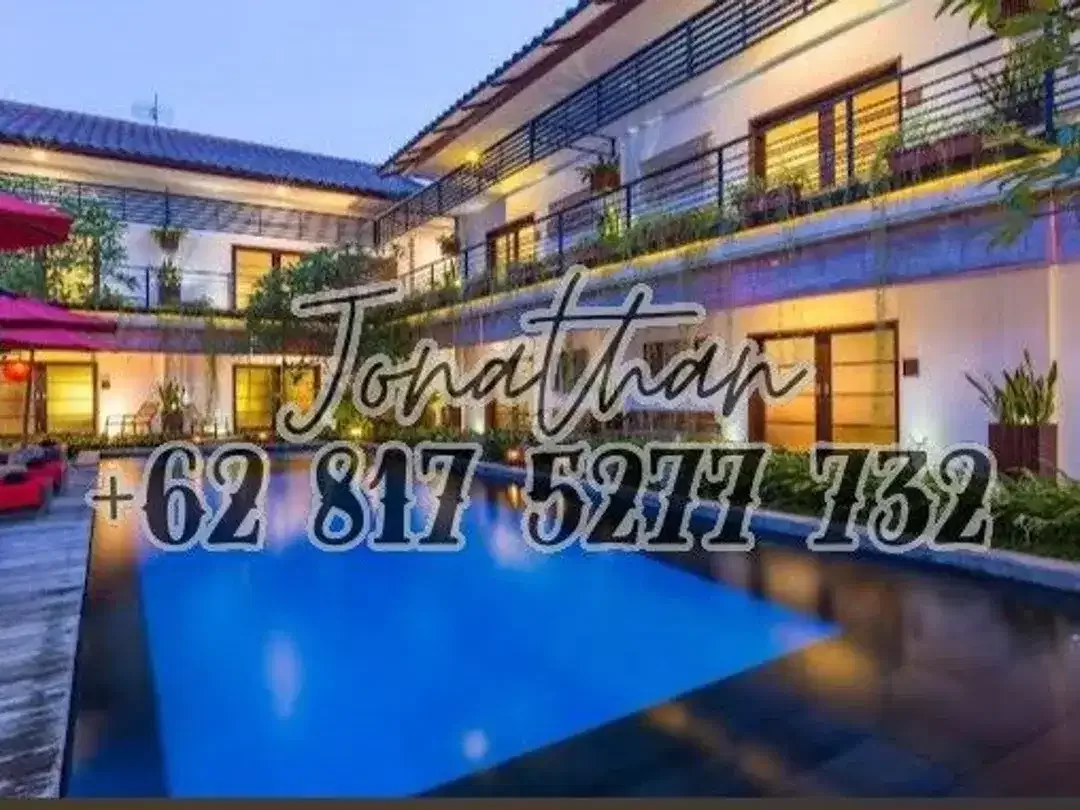 DIJUAL / FREEHOLD : Boutique Hotel Seminyak, Jln Saraswati, Seminyak - HTKHE - Image 1 of 10