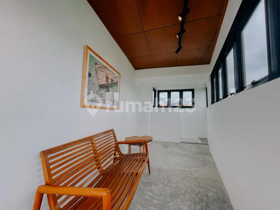 2br Leasehold Yearly Tropical Villa View Sunset Sawah Canggu - Image 4 of 4